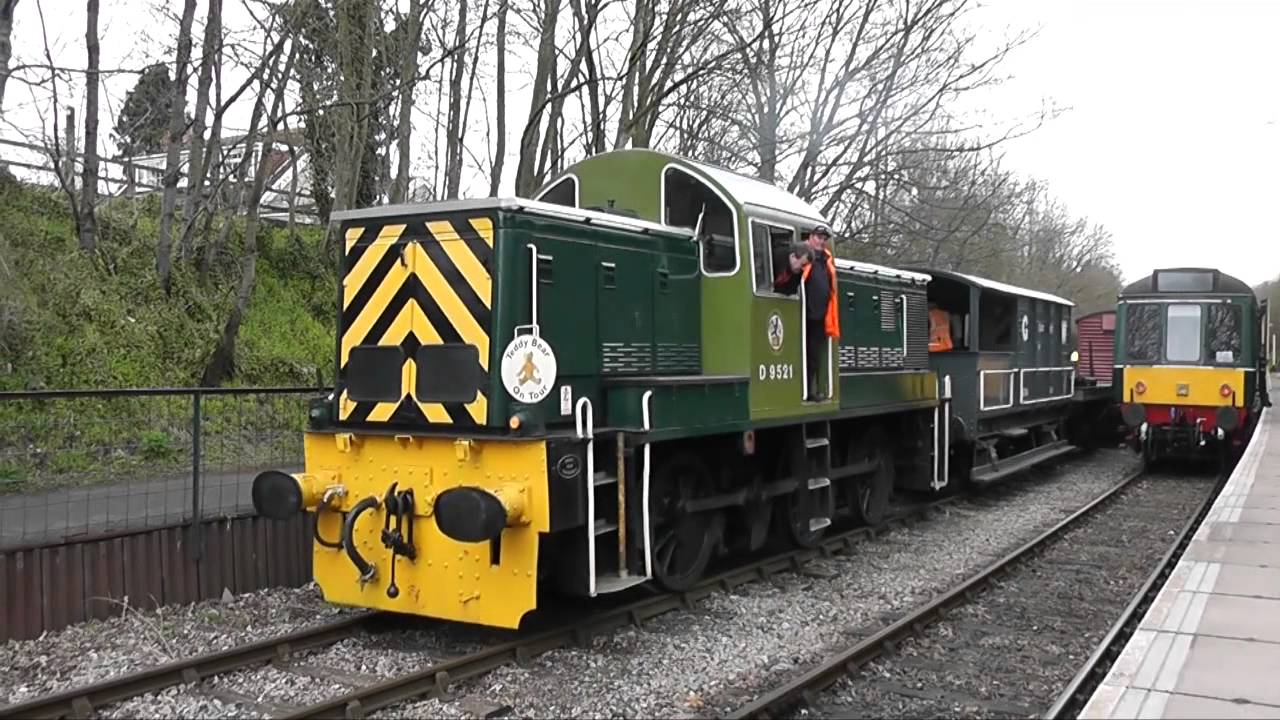 Avon Valley Railway - Diesel Gala featuring Class 14 No D9521 - Saturday 13th April 2013