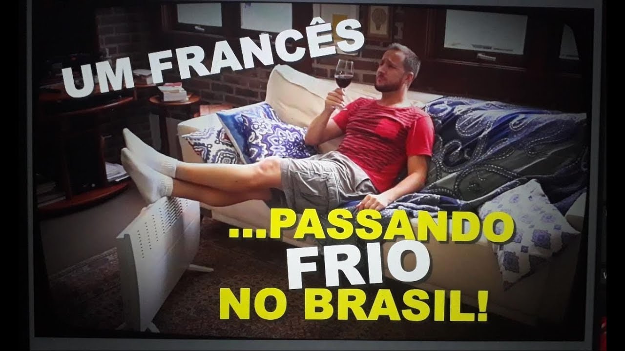 FOI NO BRASIL QUE MAIS PASSEI FRIO, ACREDITAM?
