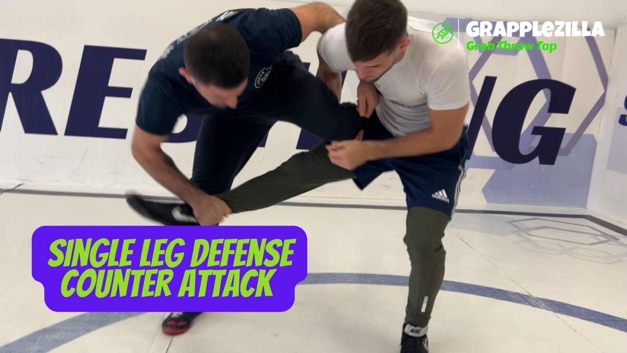 Make Them Pay for Attacking! Single Leg Defense Counter Attack