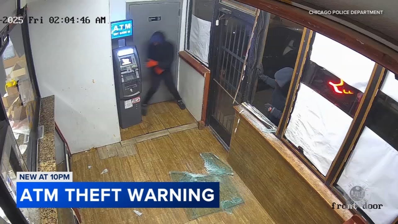 Chicago police issue warning after ATM thefts across city: VIDEO