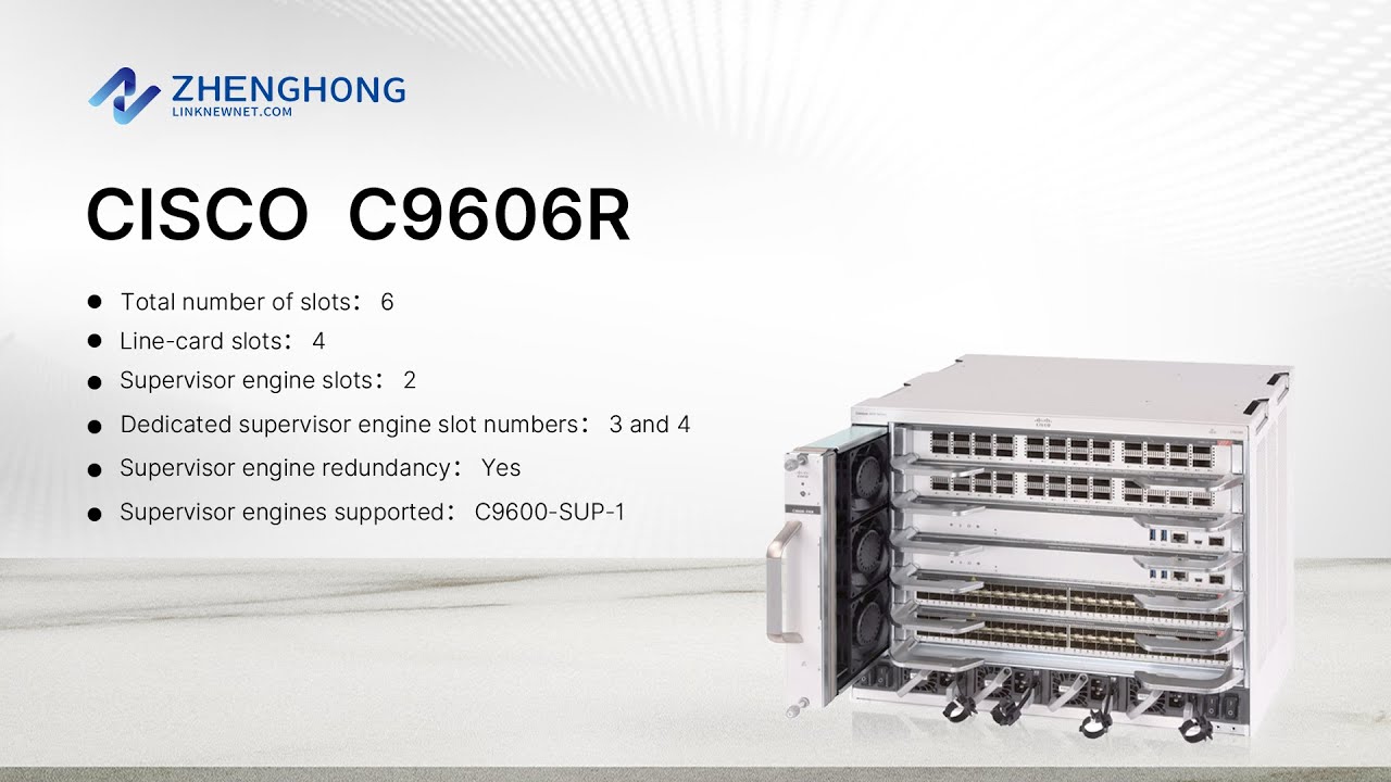 C9606R Cisco Catalyst 9600 Series Chassis（on sales）