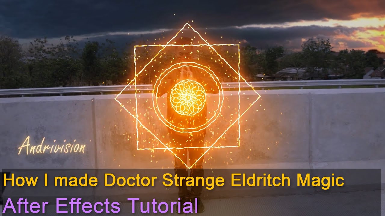 Doctor Strange Magic Circle - After effects tutorial part 1