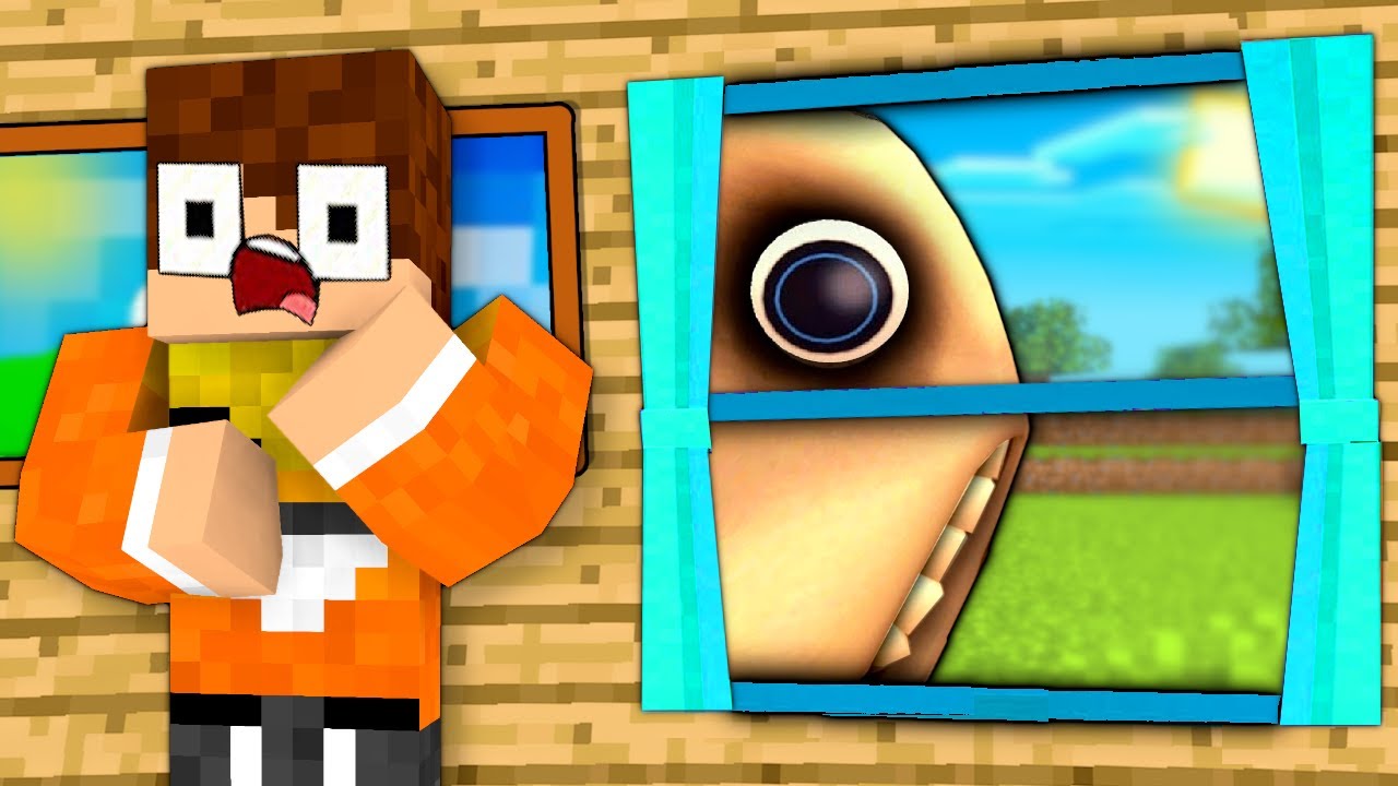 THE MAN BYŁ ZA MOIM OKNEM w MINECRAFT!