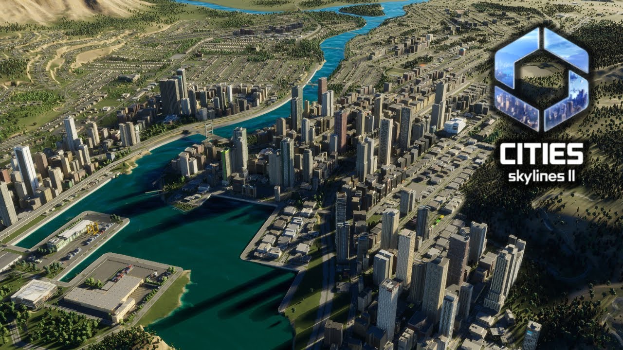 100k Challenge: Can we build a HUGE city in one episode? Cities Skylines 2