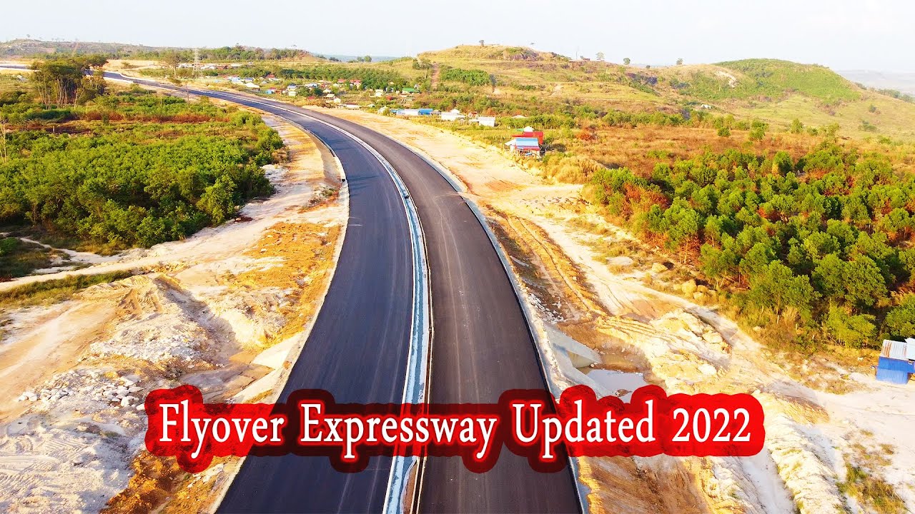 [4K] Phnom Penh-Sihanoukville Expressway updated 2022