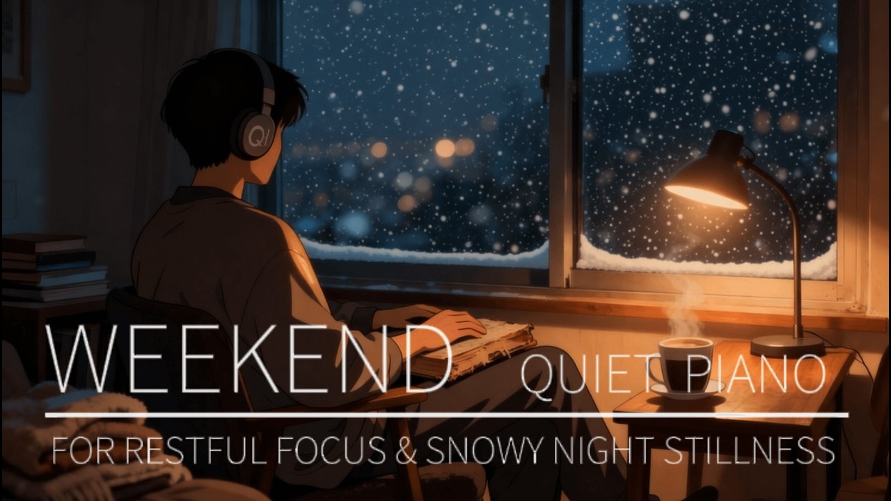 Weekend Quiet Piano for Restful Focus & Snowy Night Stillness