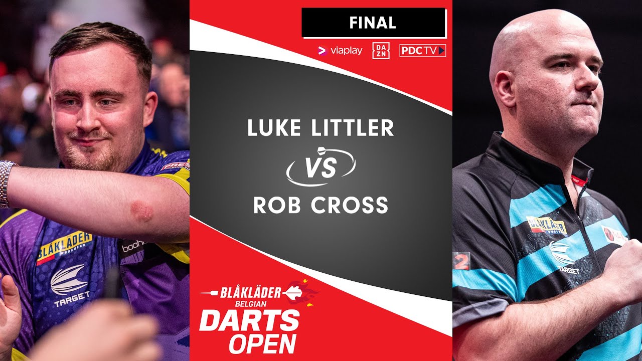 PDC Belgian Darts Open 2024 Final Luke Littler v Rob Cross 2024 03 10 HUN