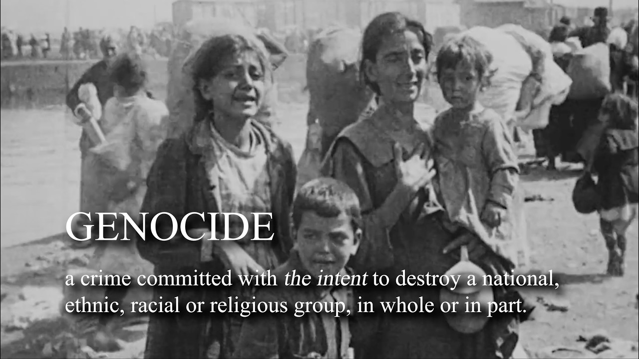 Armenian Genocide Survivors Fleeing Turkey (1919)