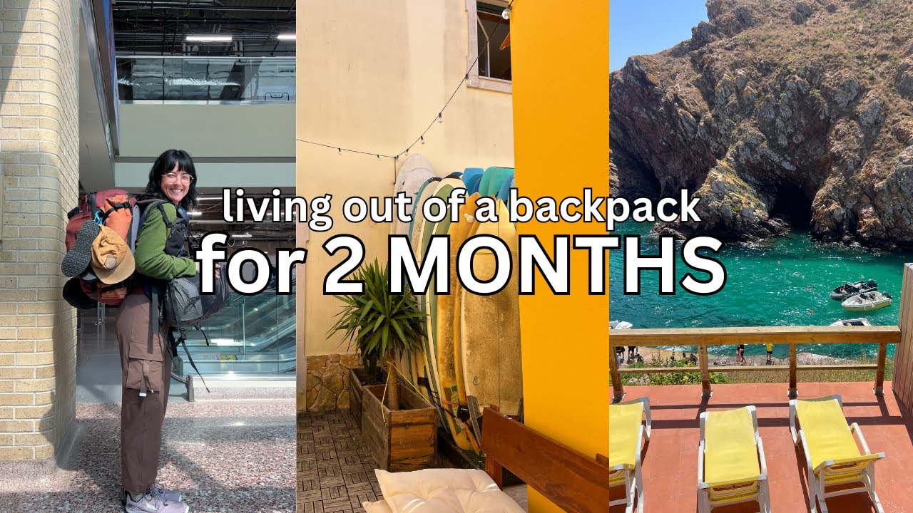 Europe travel: FULL PACKING LIST & how I organize it