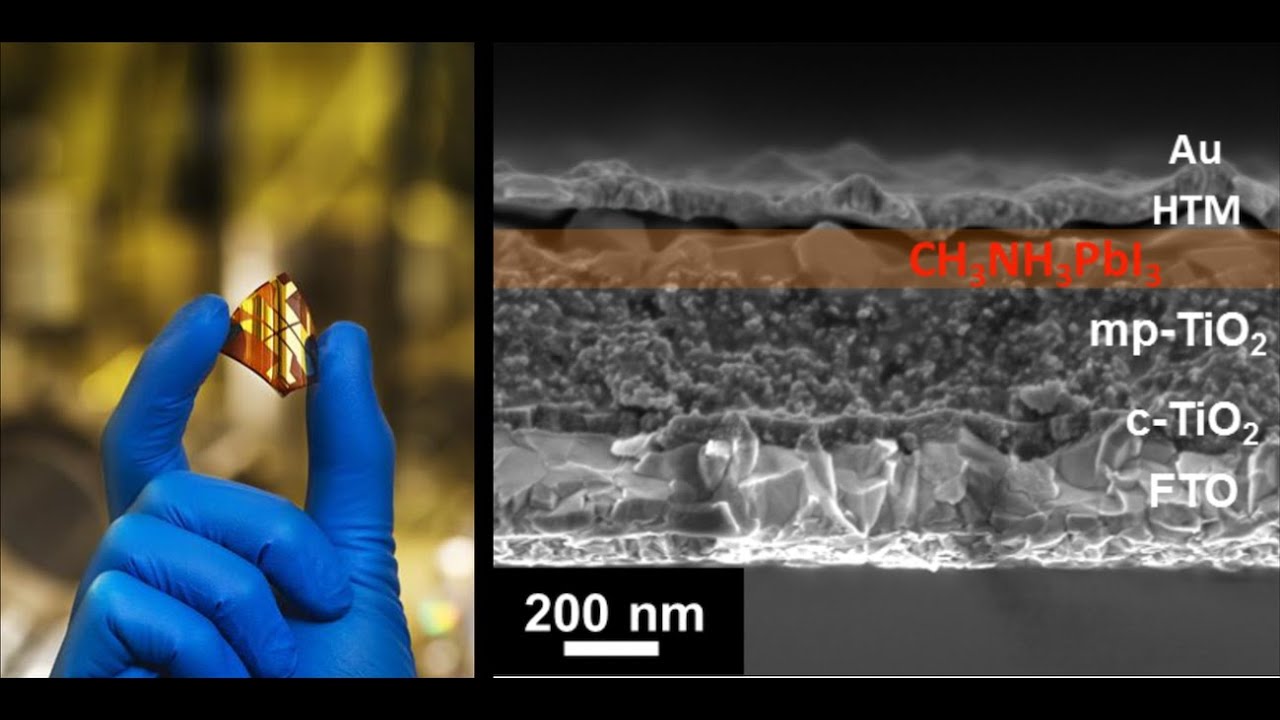 Detailed protocol for fabrication of perovskite solar cells
