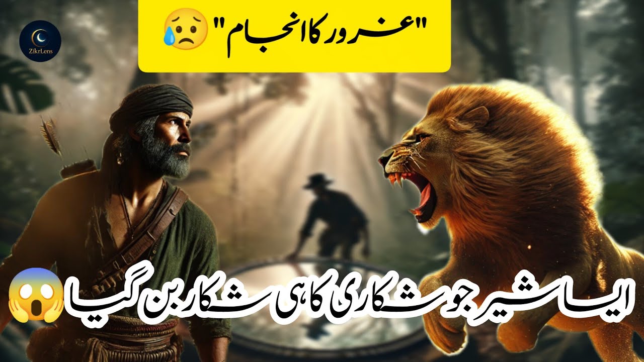 The Lion Who Lost to an Illusion | A Story of Pride & Ego | ZikrLens