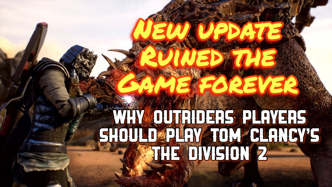 Why Outriders players should be playing Tom Clancy's The Division 2