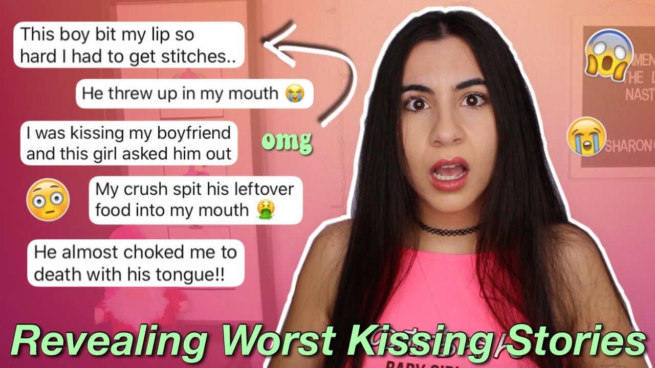 Exposing Your WORST Kissing Horror Stories (so gross!) | Just Sharon