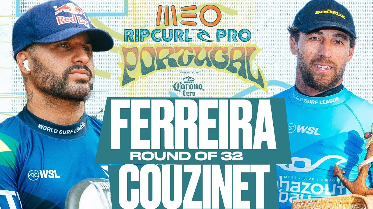 Italo Ferreira vs. Jorgann Couzinet I MEO Rip Curl Pro Portugal presented by Corona Cero - RD of 32
