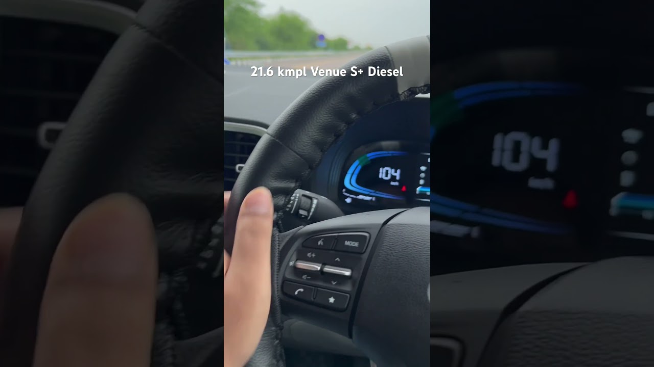 Venue s plus diesel mileage 😱 