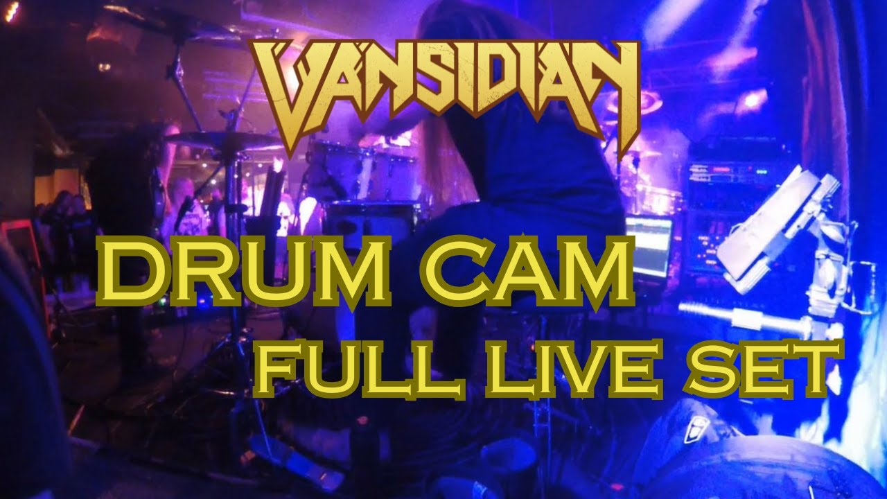 Filip Gäddnäs - Vansidian - LIVE DRUM CAM - Kouvola, Finland 21.12.2024