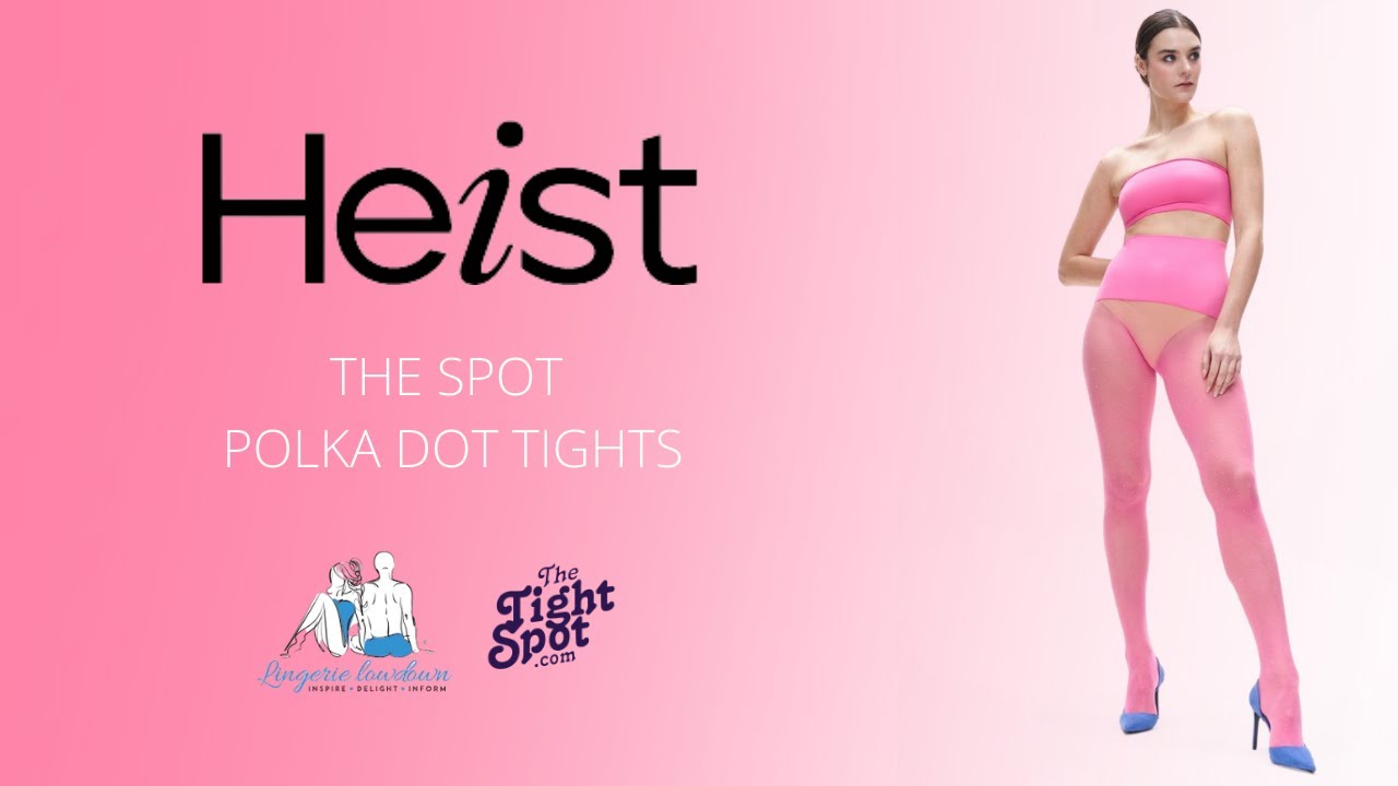 Heist The Spot Polka Dot Tights | Coloured Tights