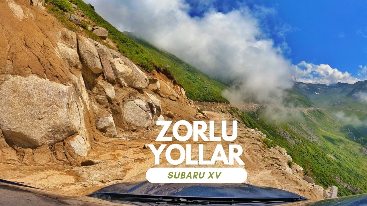 Опасные горные дороги с Subaru XV│ Rize │ ТУРЦИЯ