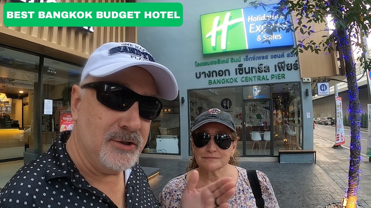 Обзор отеля Holiday Inn Express And Suites Bangkok Central Pier, Таиланд, и экскурсия по окрестно...