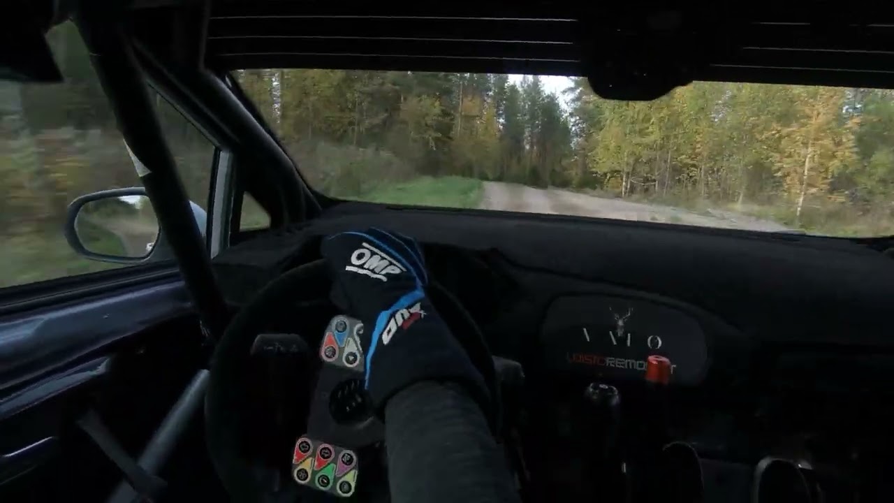 Rally Helmet Cam | Fiesta Rally3 - Roope Korhonen