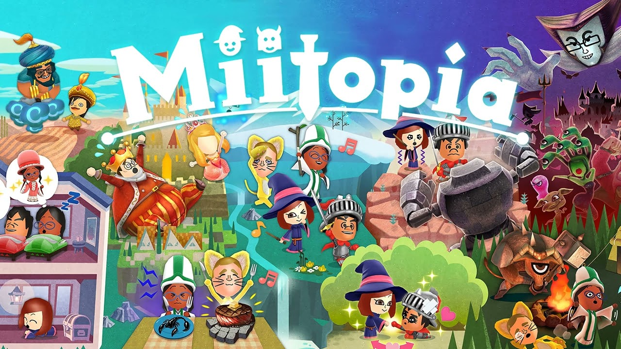 Stage: Eerie Road (Silly Panorama) (In-Game Version) - Miitopia