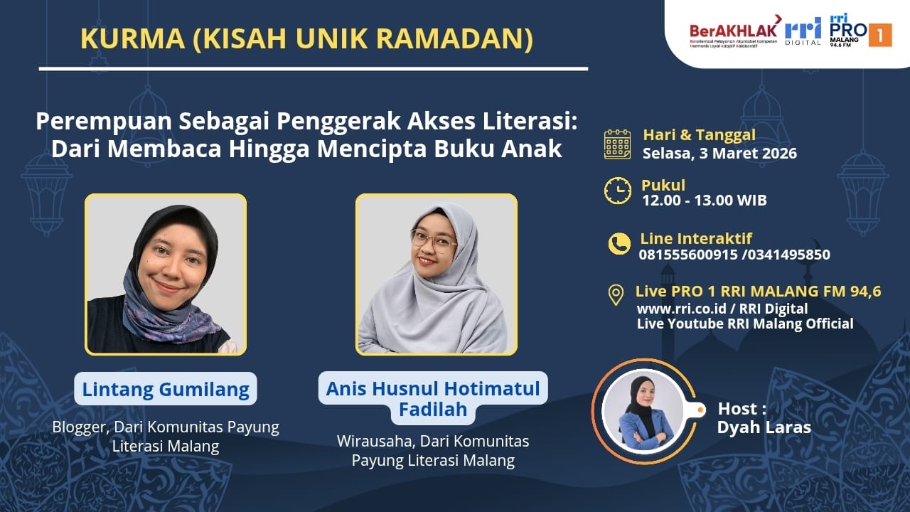 KURMA - Perempuan Sebagai Penggerak Akses Literasi : Dari Membaca Hingga Mencipta Buku Anak