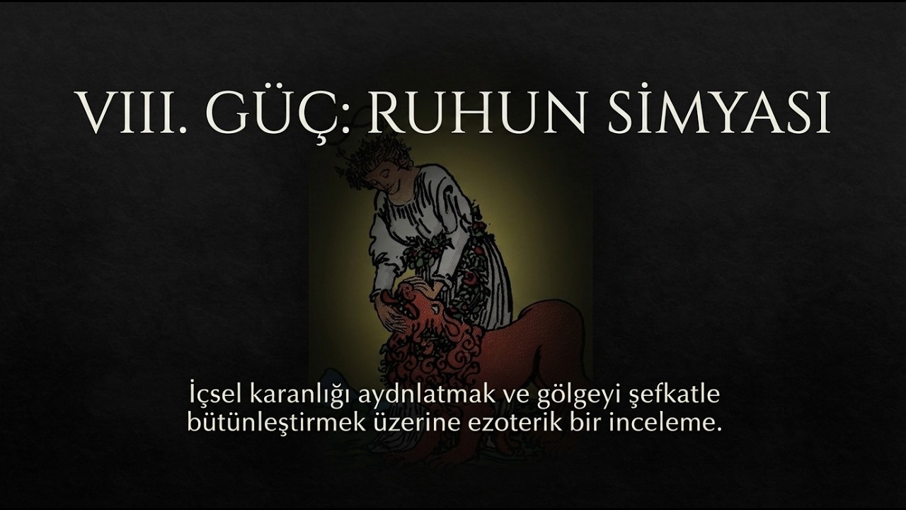 8 Güç Tarot Kartı Anlamı: İçsel Aslanı Ehlileştirmek (Strength) | GERÇEK GÜÇ! ( Kaba Kuvvetin Sonu)