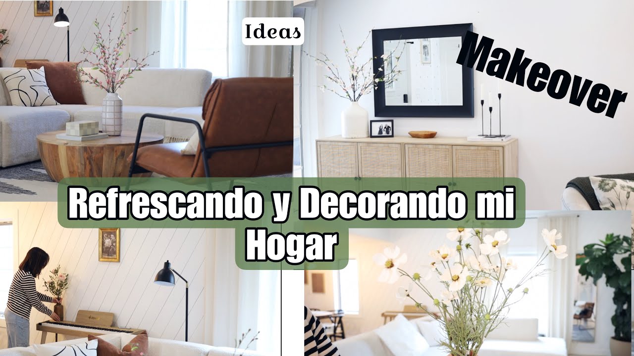 Makeover /Decoración  🌸 SPRING REFRESH 👌🏼#diseñodeinteriores #decoracion #springdecor #makeover
