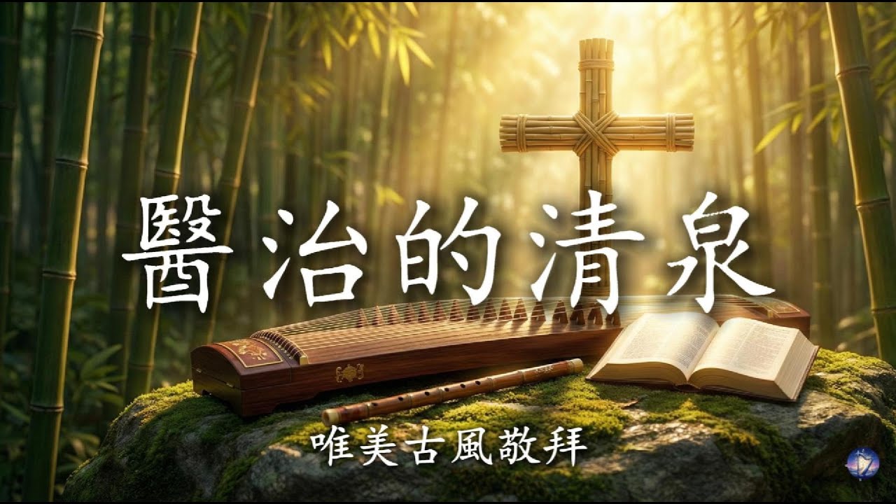 【🎶💗唯美古風敬拜歌曲】《醫治的清泉》耶和华必医治你一切的创伤  ｜ 古筝笛子国风敬拜 ｜最新原创的中文敬拜歌曲带歌词