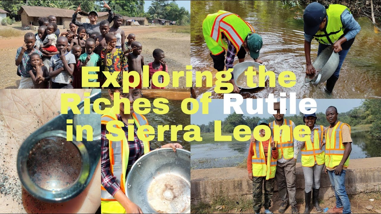 Exploring the Riches of Rutile in Sierra Leone: A Young Geologist's Journey ⛏🌍🌋