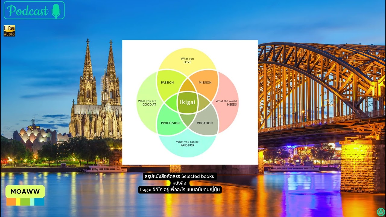 Summary of selected books: Ikigai (What is the purpose of life?) from a Japanese perspective.