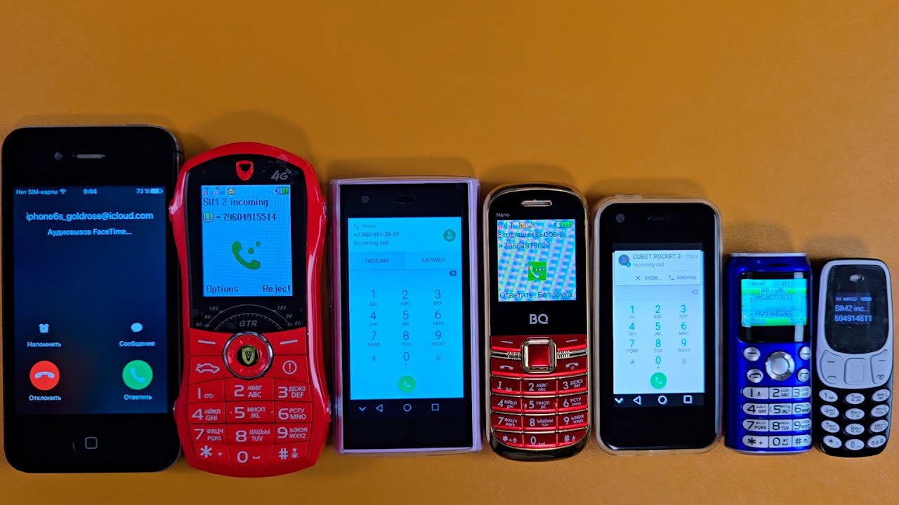 7 SMALL INCOMING CALL IPHONE 4S FERRARI PHONE SAMSUN S26 ULTRA MICRO BQ NANO IPHONE MICRO PEPSI PHON