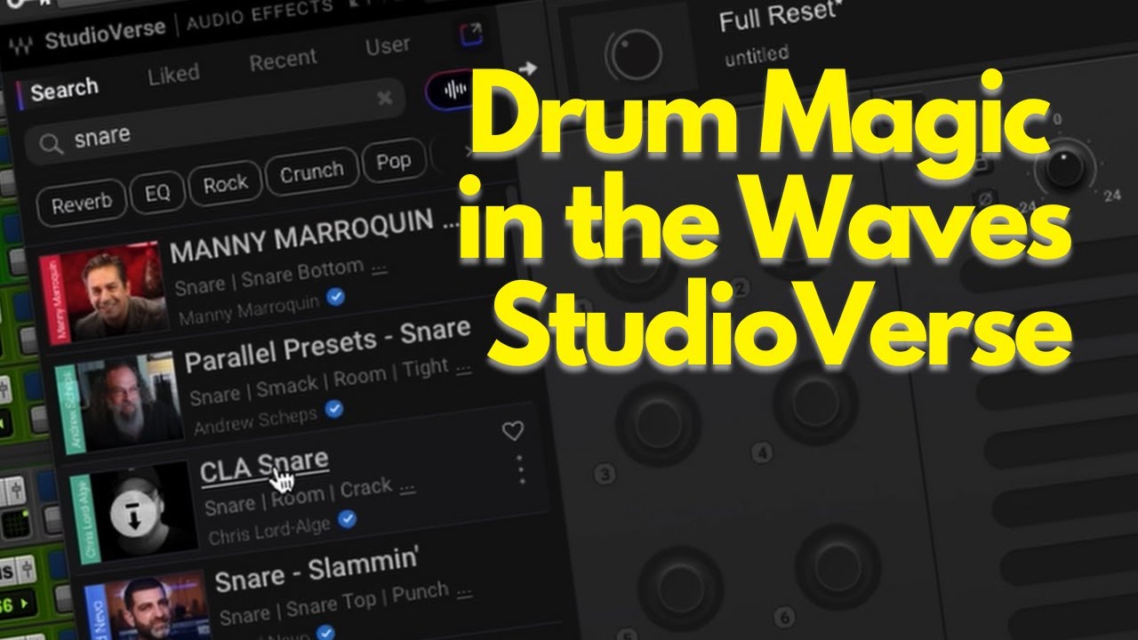 Drum Magic in the Waves StudioVerse