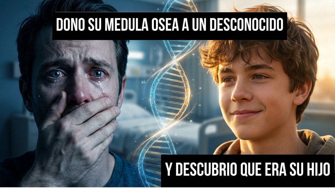 Este HOMBRE DONO SU MEDULA OSEA a un DESCONOCIDO... y después DESCRUBRIO que era su PROPIO HIJO