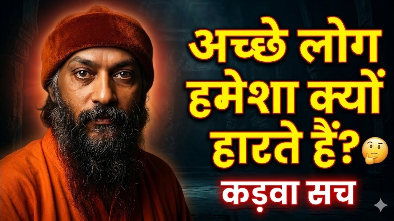 अच्छे लोग हमेशा हारते क्यों हैं? | कड़वा सच | Inspire by Osho 