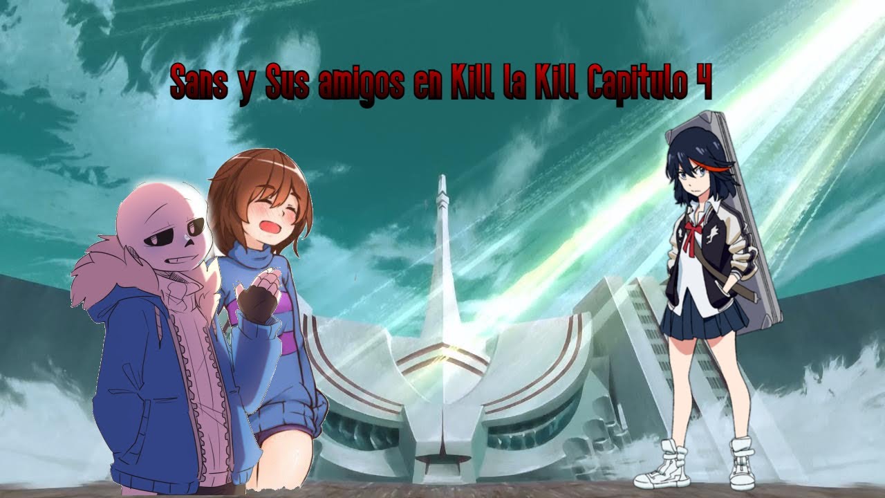 Sans y sus amigos en Kill La Kill Capitulo 4