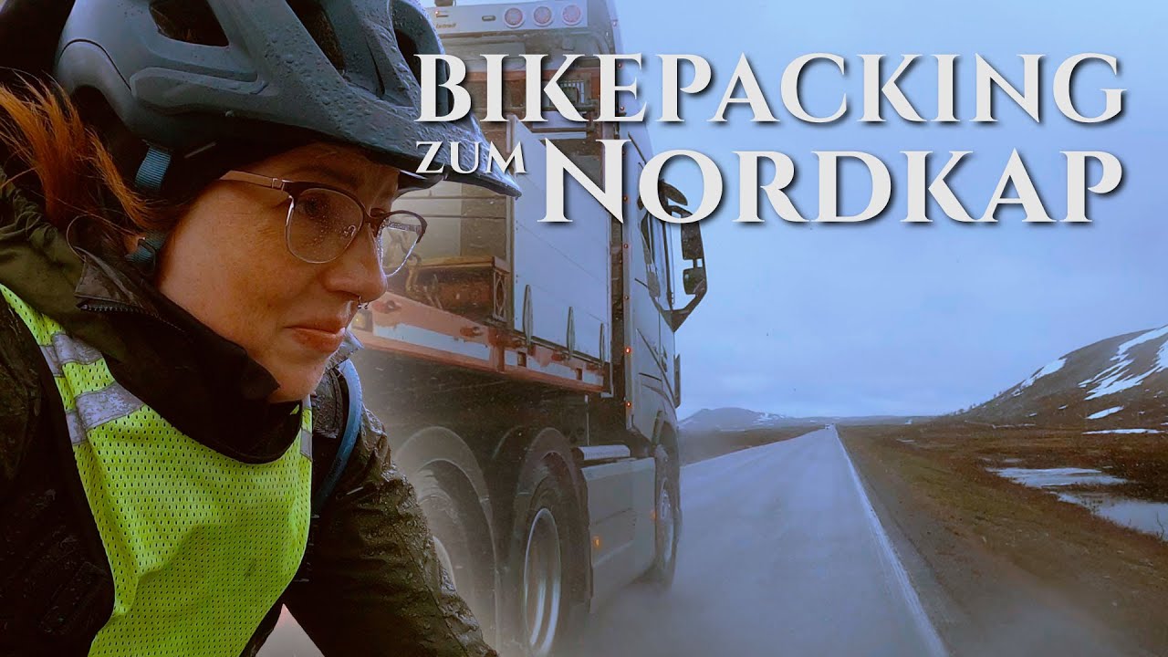 Sturm & drängelnde LKWs – ich kämpfe ums Gleichgewicht! | Bikepacking zum Nordkap #17