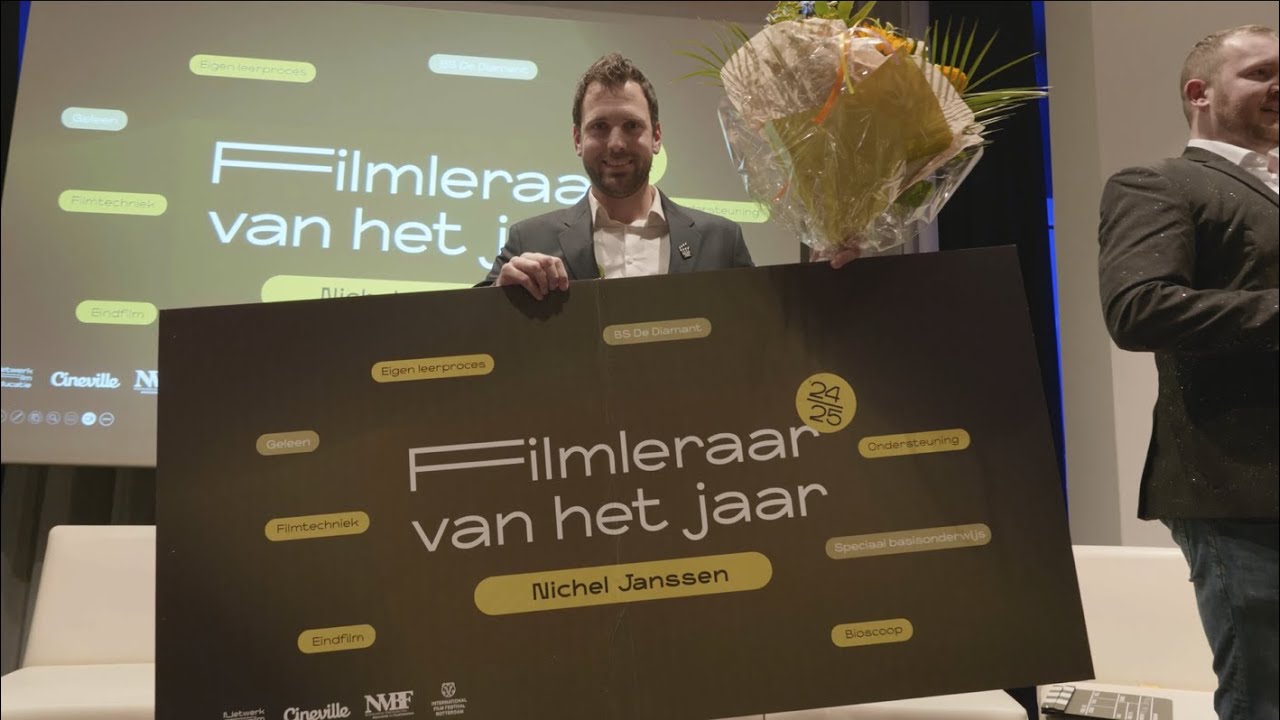 Uitreiking FILMLERAAR VAN HET JAAR '24/25 🏆 NICHEL JANSSEN