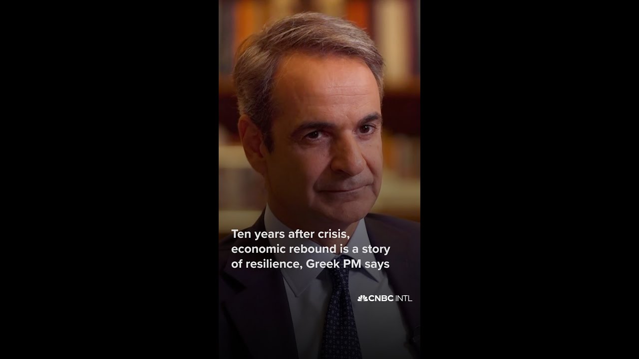 Economic rebound is a story of resilience, Greek PM says