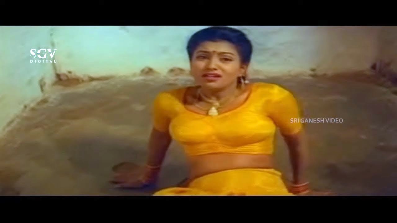 Village Guy Taking Revenge On Roja Scenes | Ravichandran | Gadibidi Ganda Kannada Movie Scene