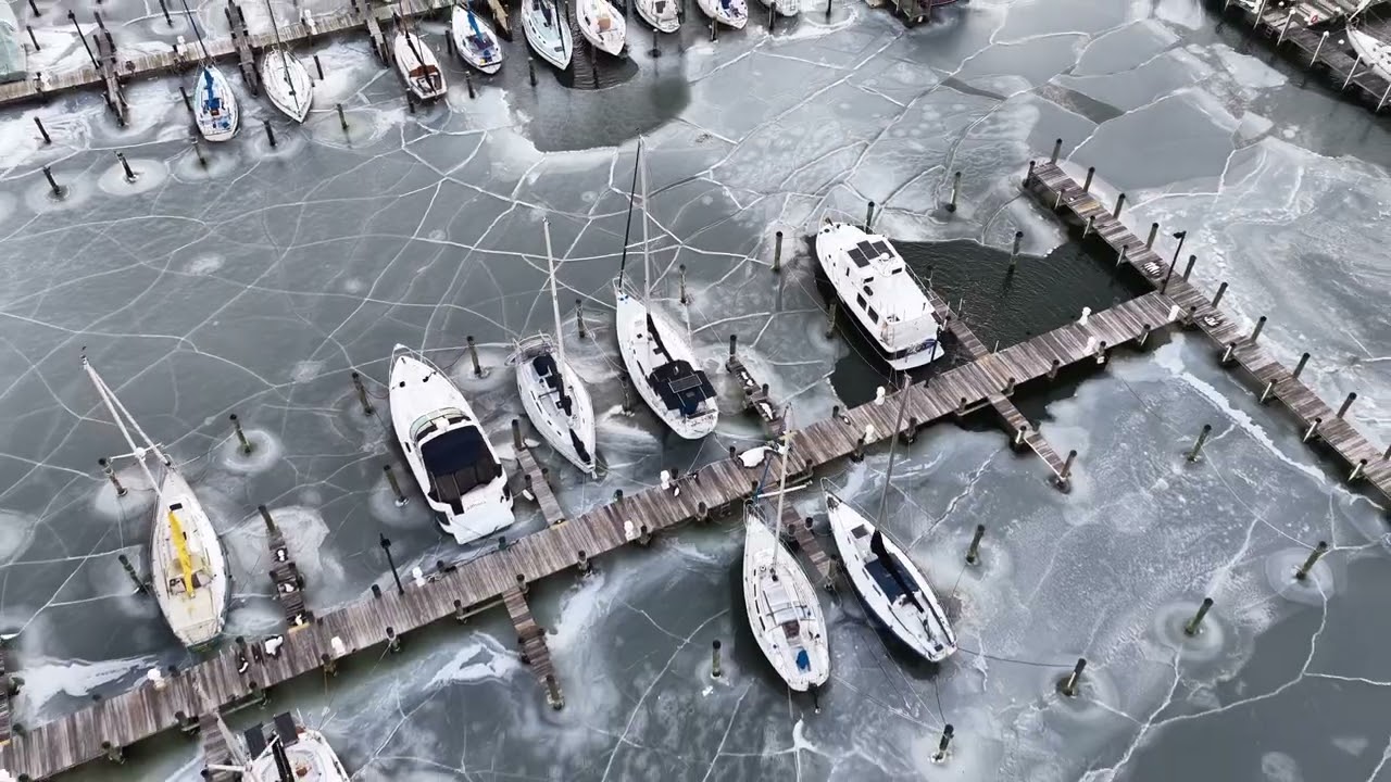 Choptank River Lighthouse Aerial