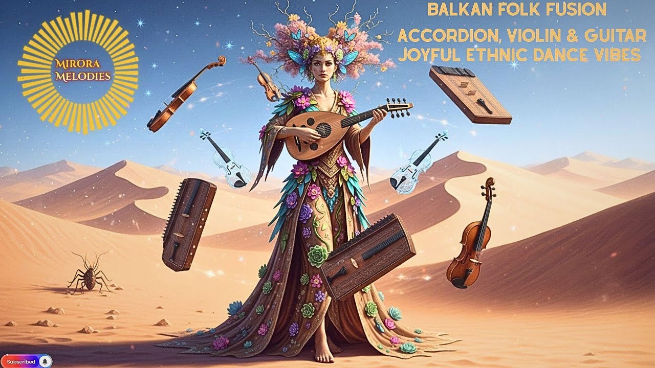 Balkan Folk Fusion &ndash; Accordion, Violin & Guitar | Joyful Ethnic Dance Vibes