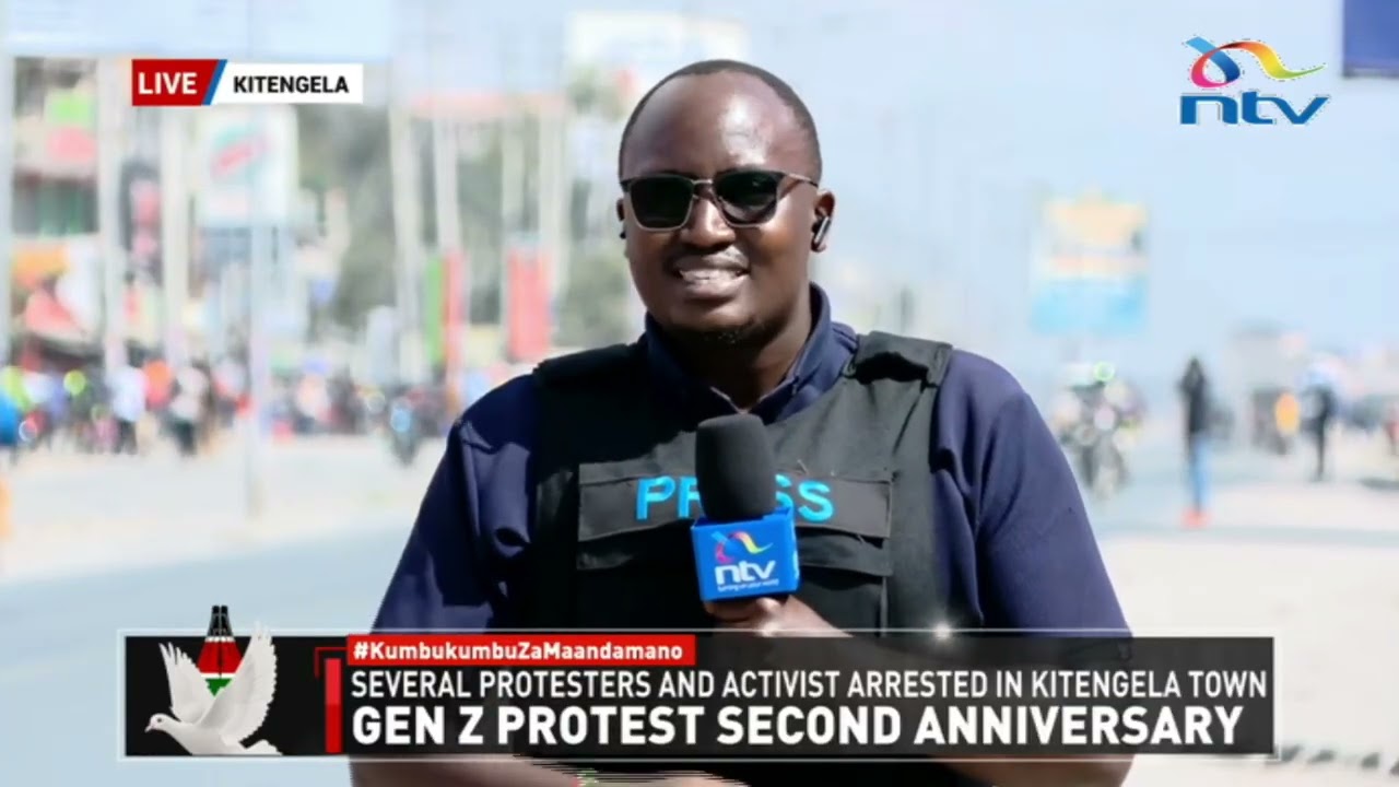 Kitengela remains calm as the nation marks the second anniversary of Gen Z protests