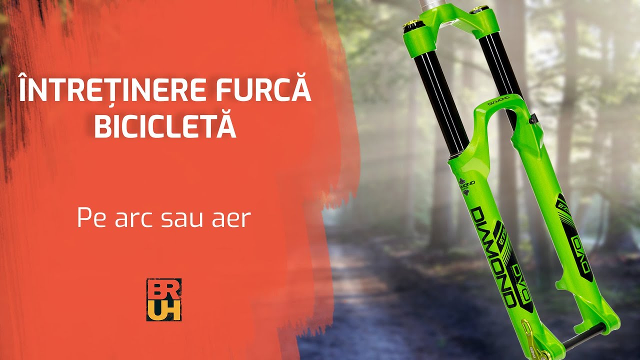 Curățare furcă bicicletă ce trebuie făcută la toate modelele