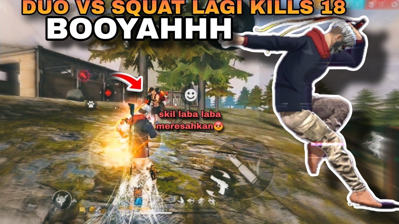 MABAR SAMA TEMAN LAGI!! DUO VS SQUAT KIL18 DI MAP BERMUDA🤩🔥AUTO BOOYAH🔥