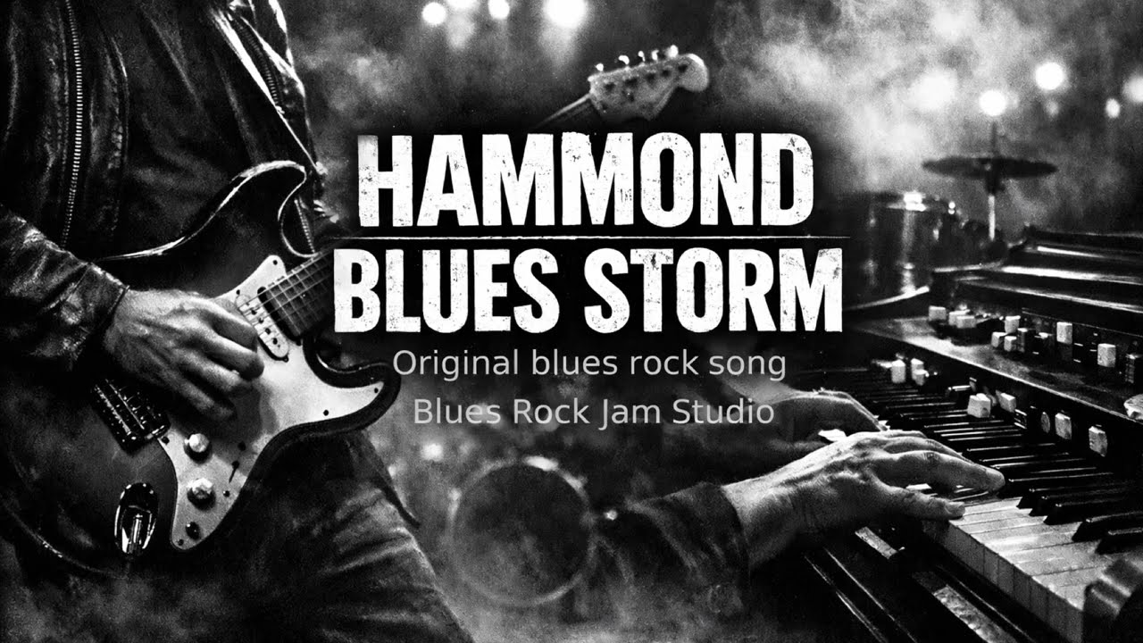 HAMMOND BLUES STORM – Upbeat Blues Rock with Guitar & Organ