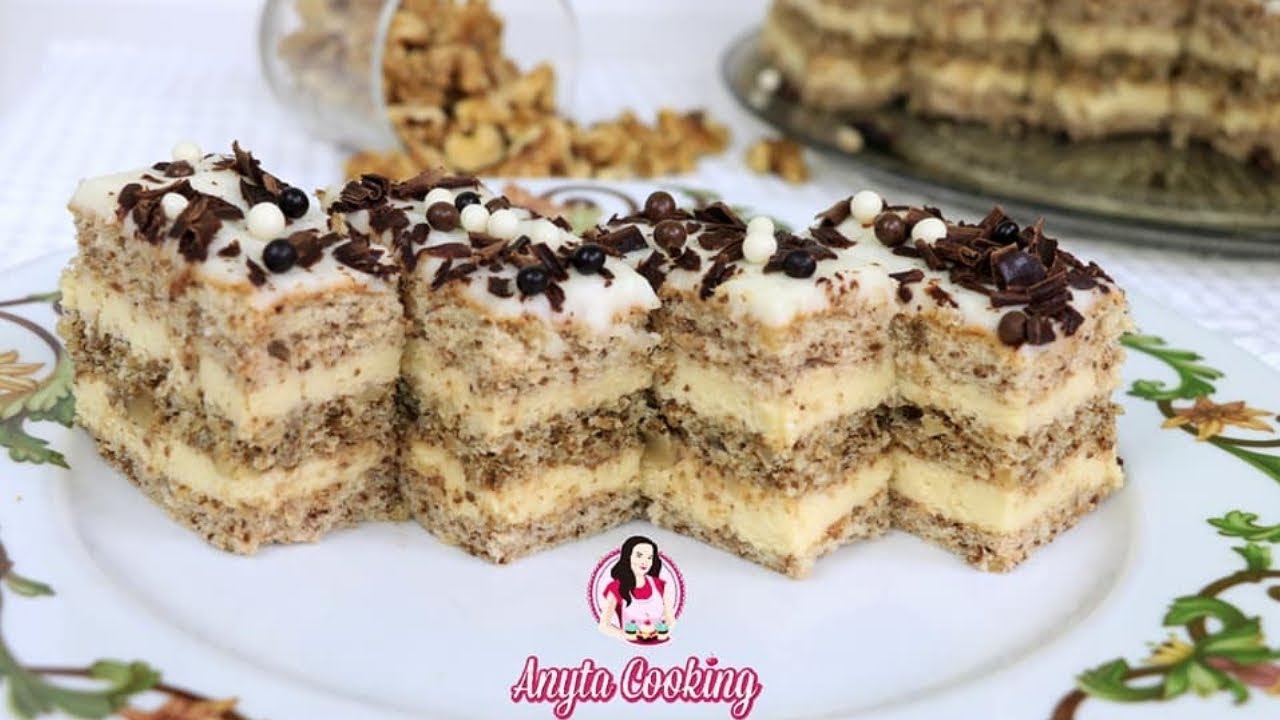 Prajitura Victoria cu nuca | Pastel con nueces ( CC Esp Sub ) | 🍰 Anyta Cooking