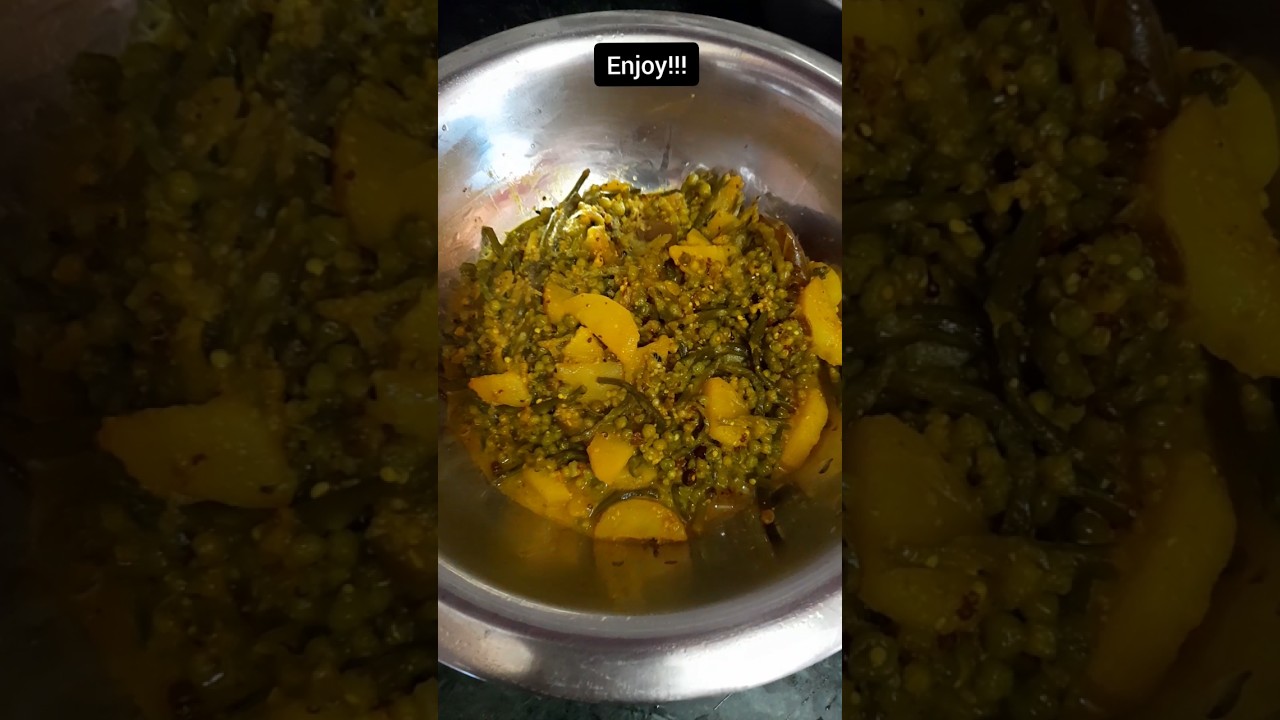Pui Metuli Recipe | Indian Food #shorts #puimichuri  #nooniongarlic