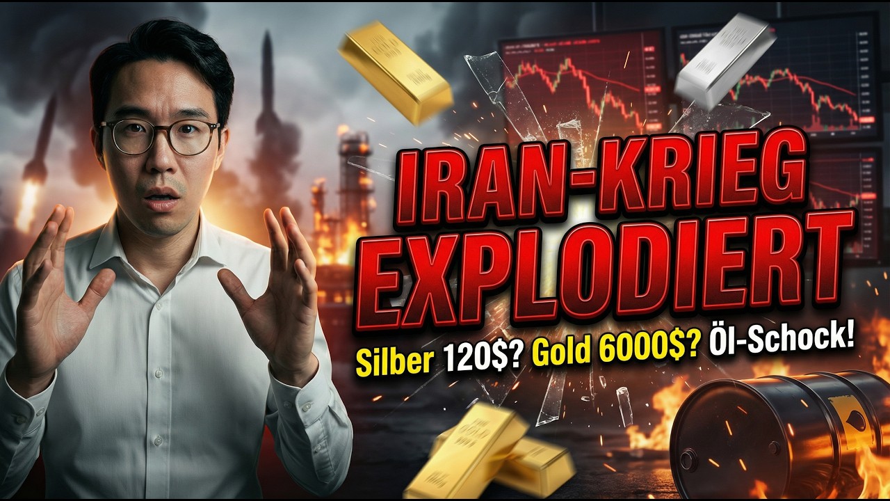 Iran-Krieg EXPLODIERT: Silber 120$? Gold 6000$? Öl-Schock!