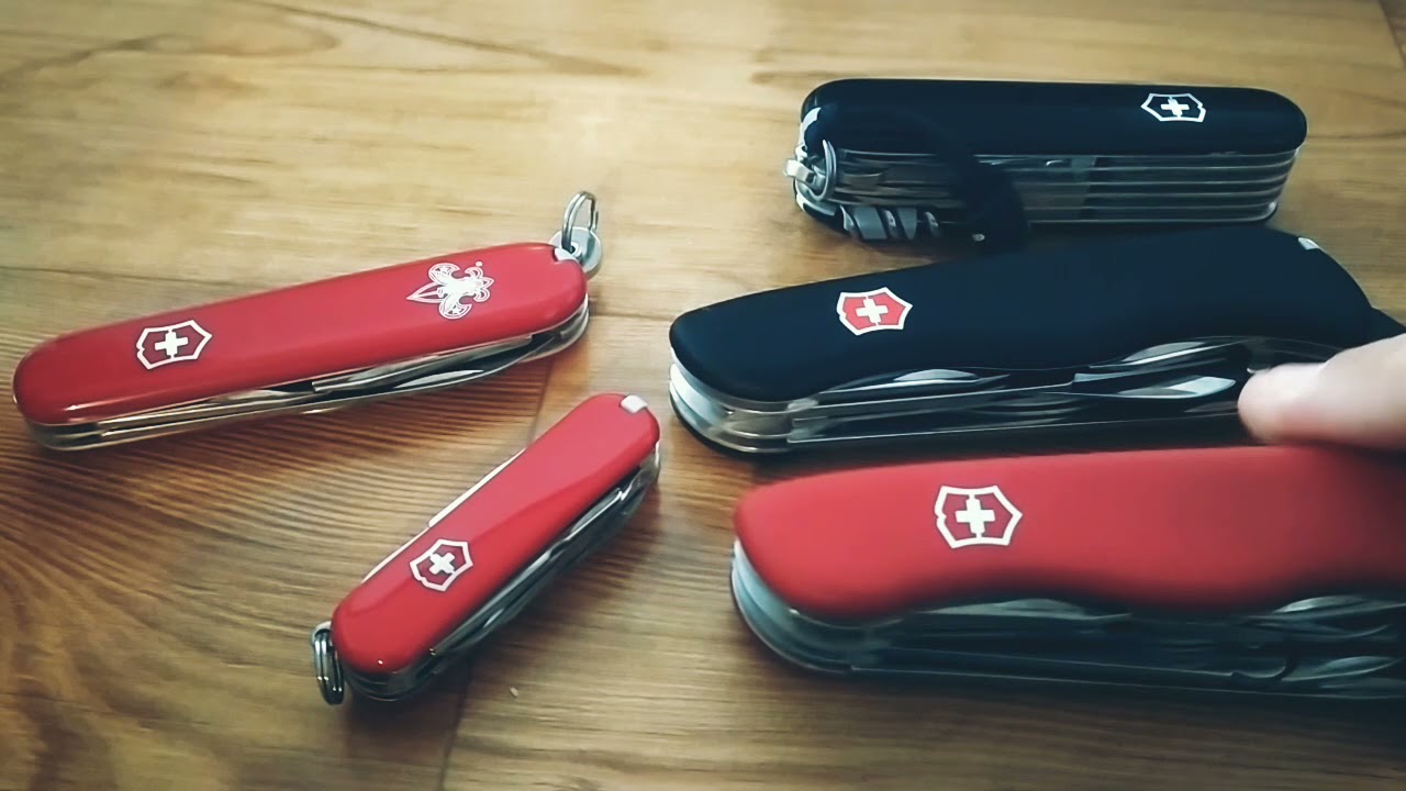 COMO ESCOLHER O MELHOR CANIVETE VICTORINOX PARA EDC ?  Multi tool porte diário